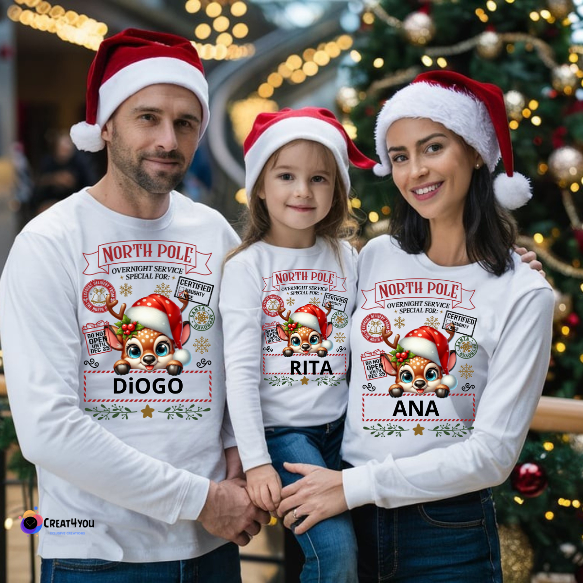 Conjunto Familia 3 - Renas