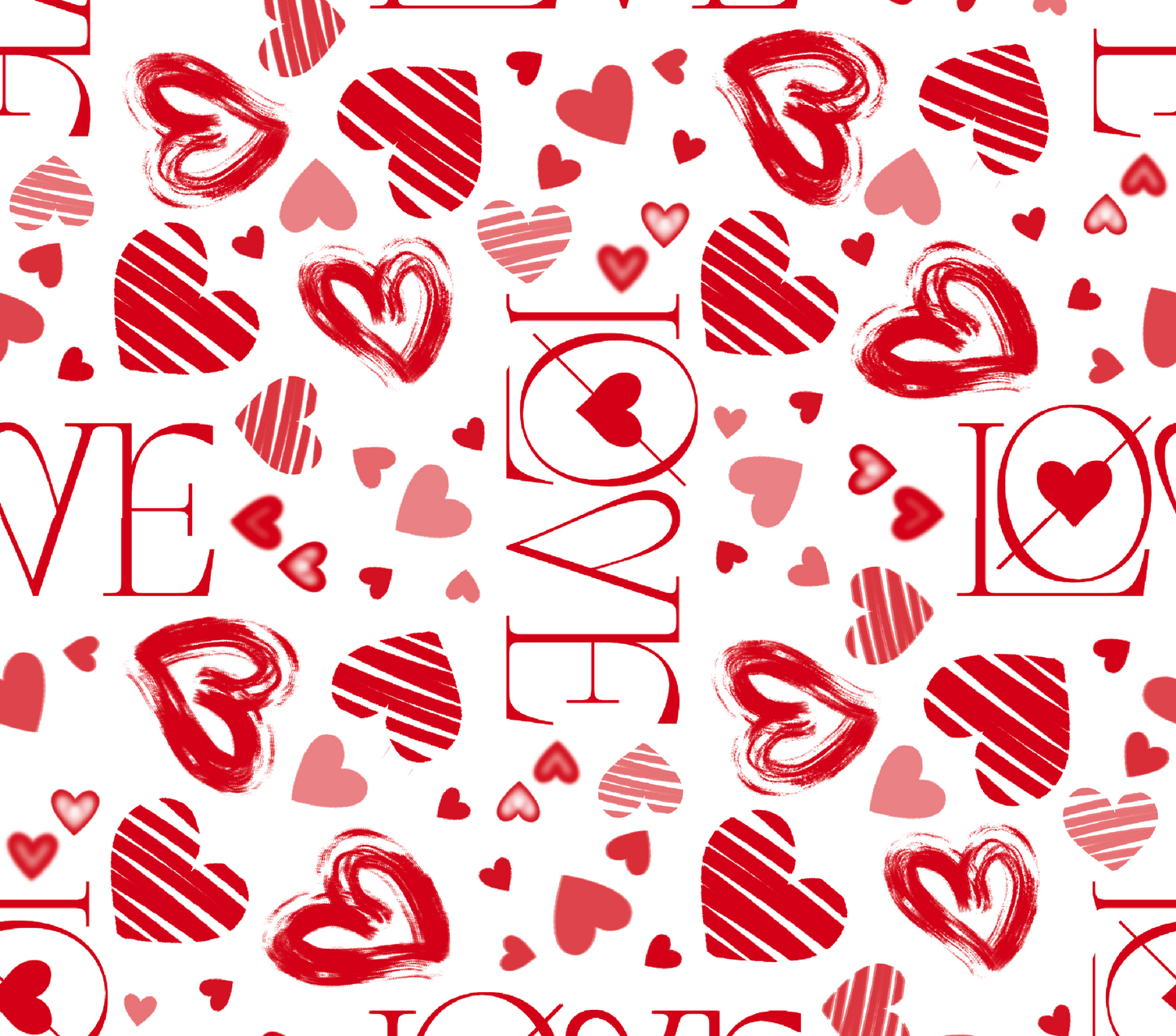 Tapete de Rato LOVE ❤️Vermelho