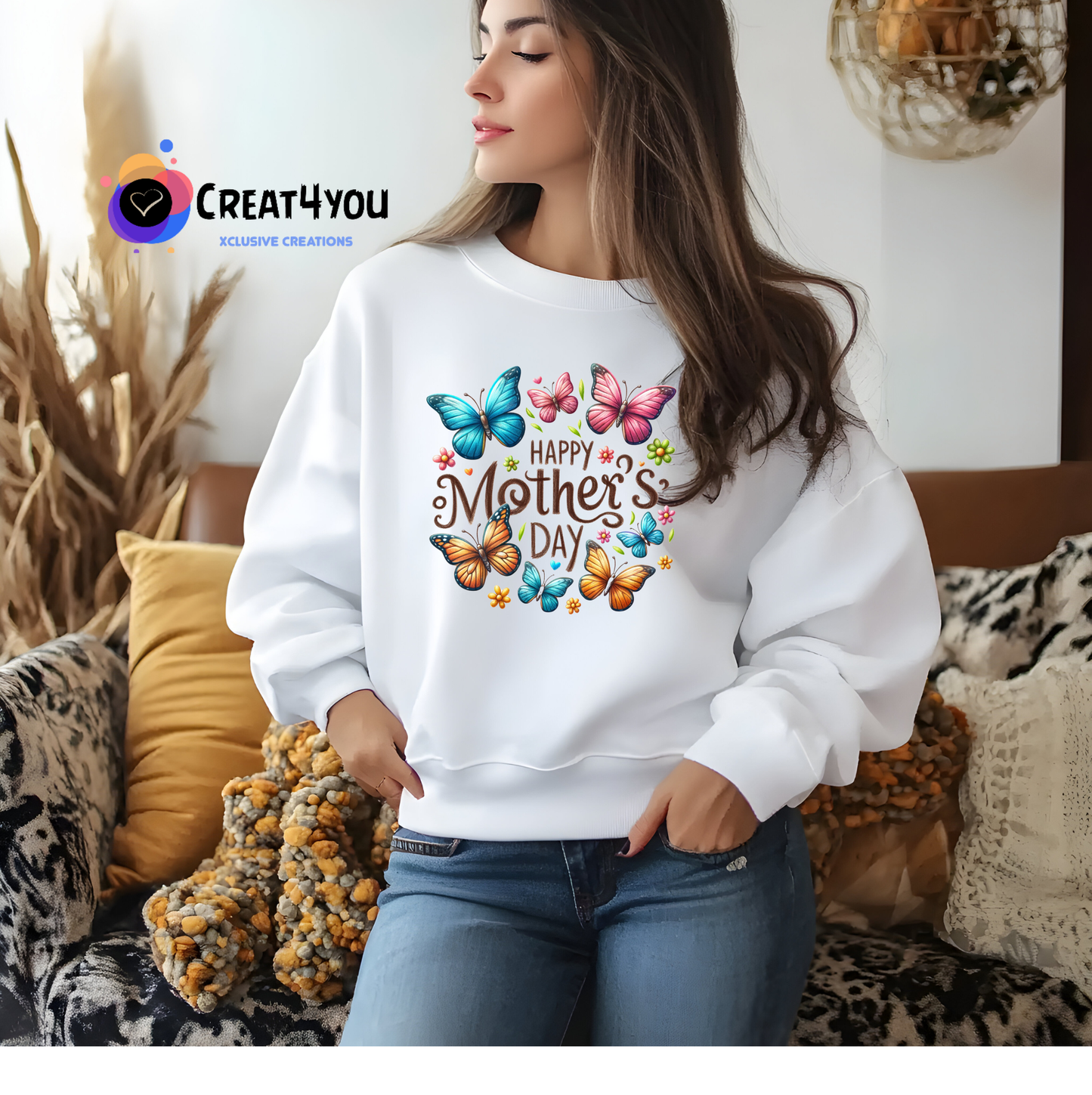 Sweatshirt Dia da Mãe — Cria Memórias