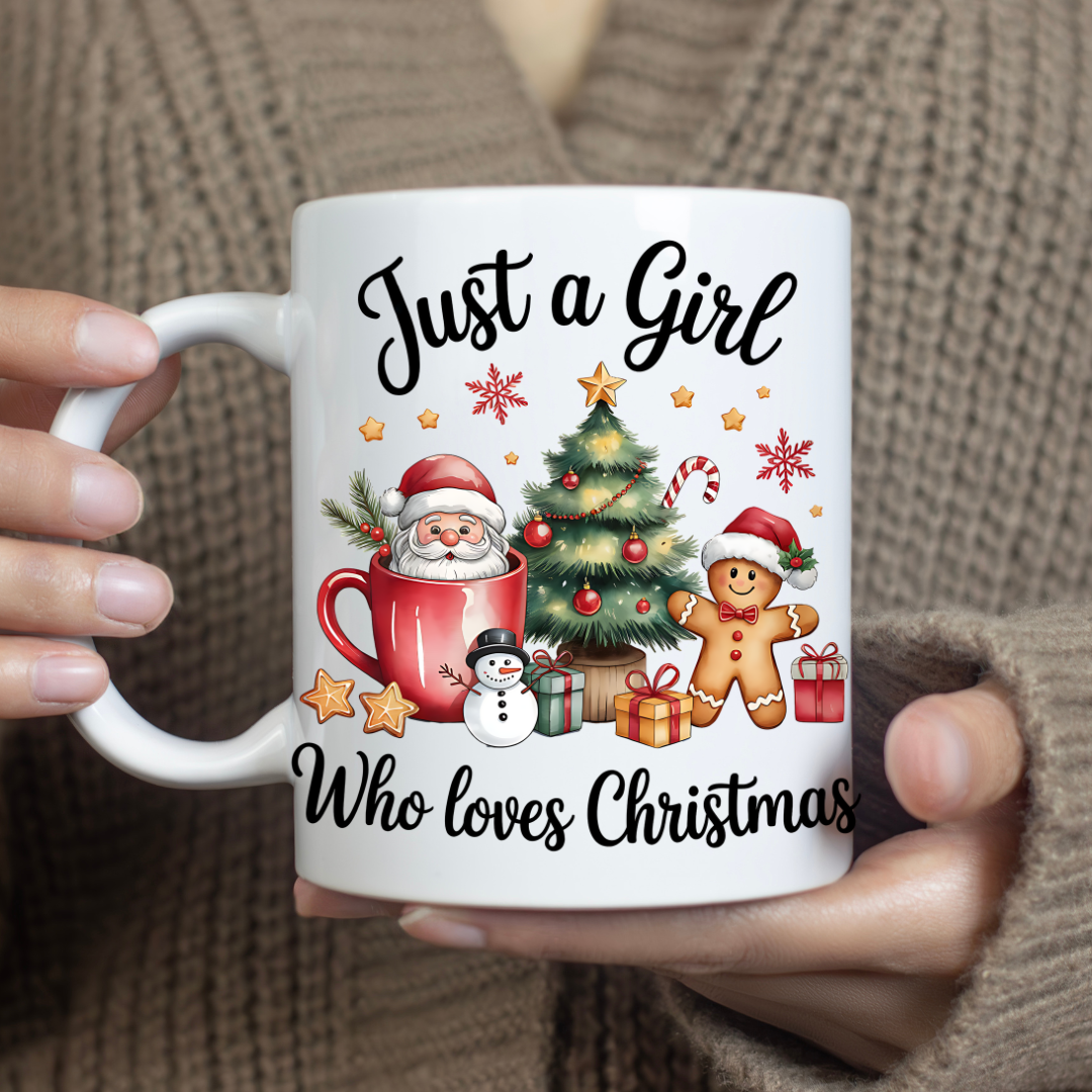 CANECA NATAL "Just a Girl"