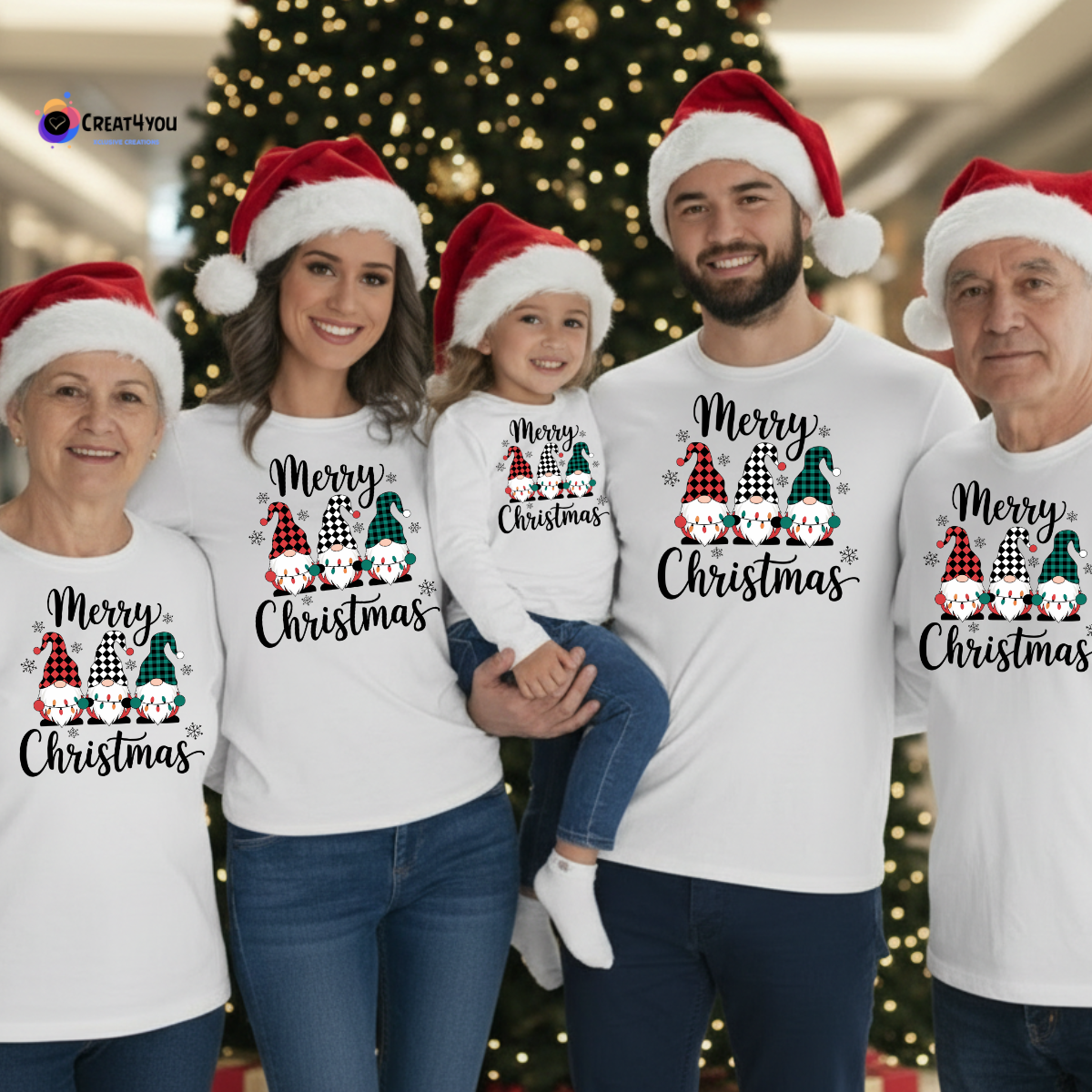 Conjunto Família 5 Gnomos