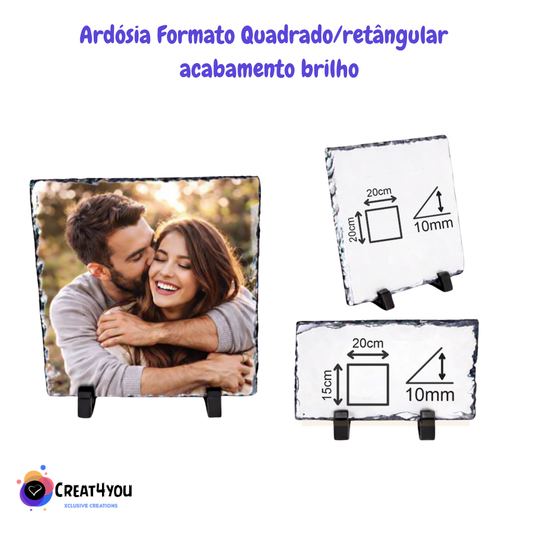 Quadro em Ardósia Personalizado | Cria Memórias Únicas