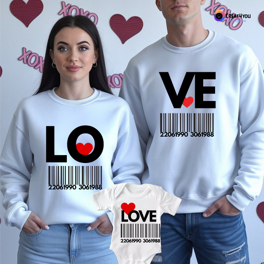 Conjunto Código de Barras ❤️