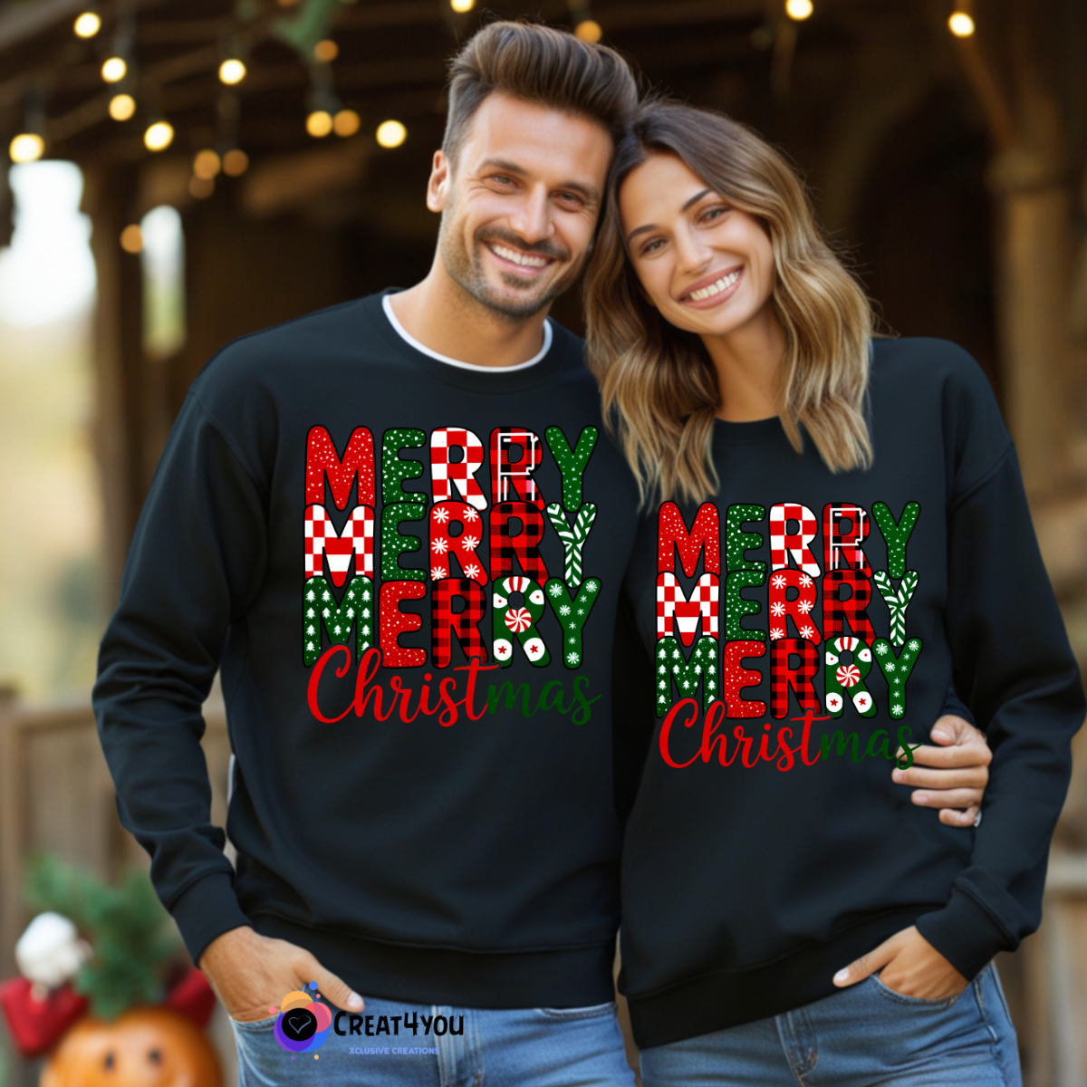 Conjunto Casal  💑 Merry Christmas