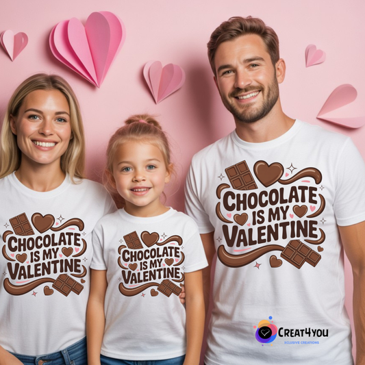 Conjunto 3 ❤️T-shirts  "Chocolate"