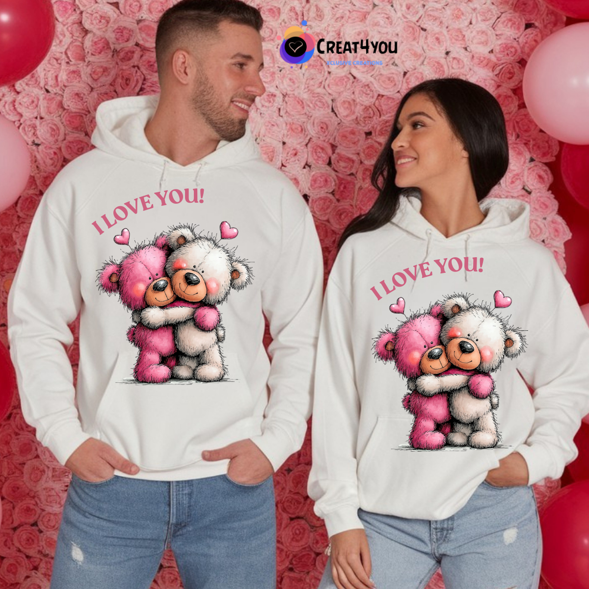 Conjunto I LOVE YOU❤️