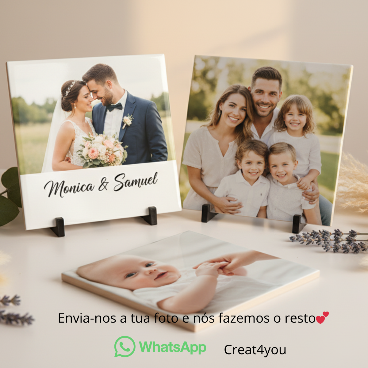 Azulejo Personalizado com Foto