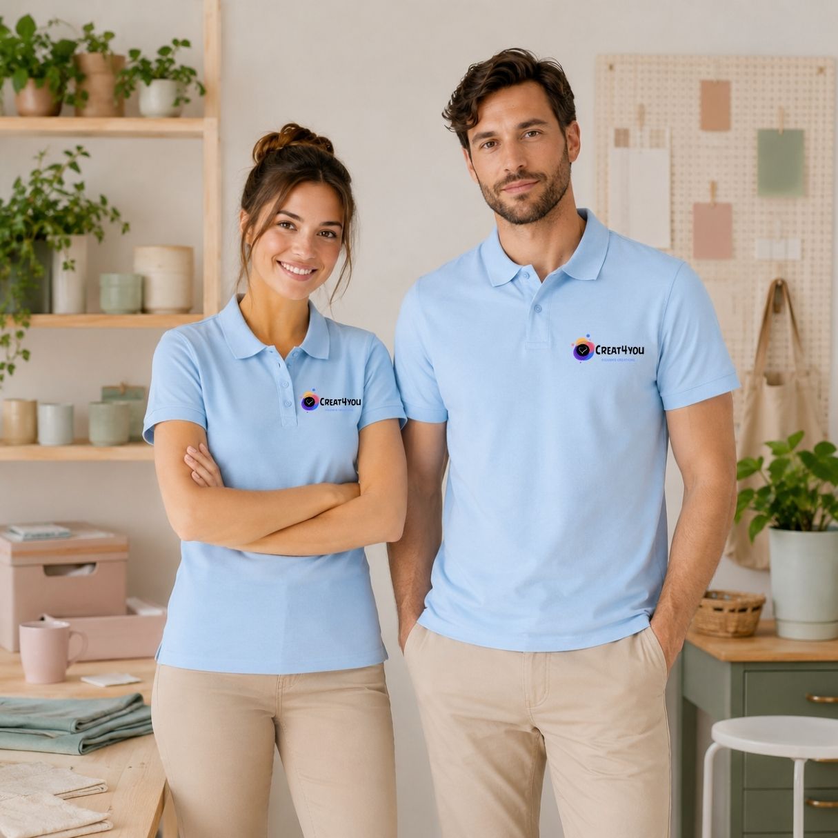 Polos Worker -personalizados  com logo da sua empresa. Vestuário profissional.