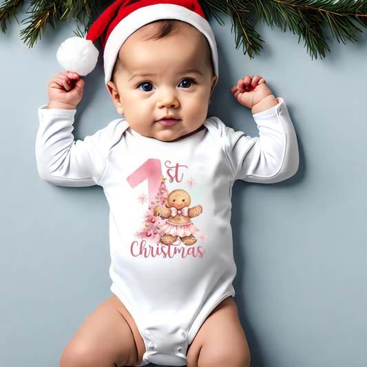 Body Bebé First Natal / Rosa