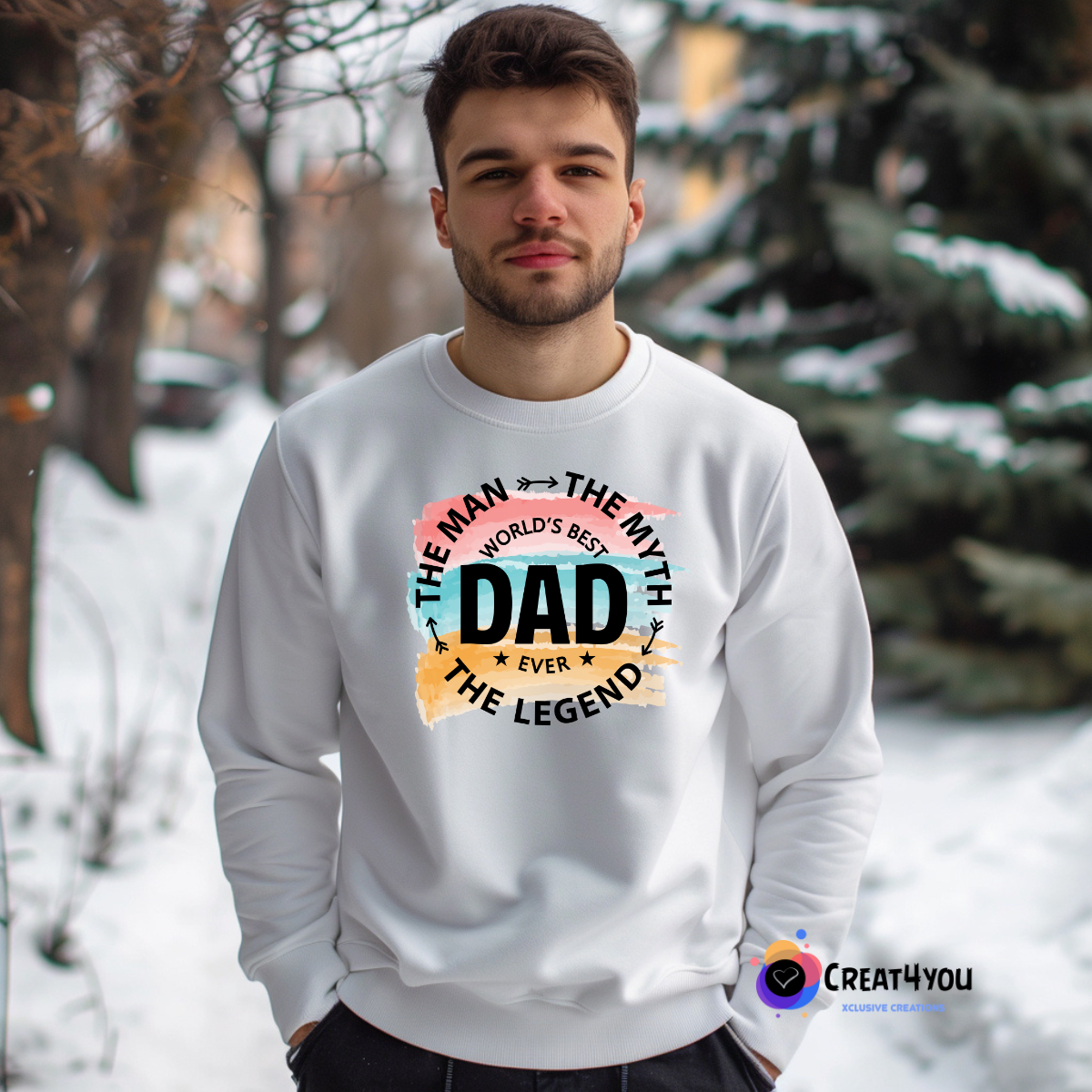 Sweatshirt🥇World's Best Dad Ever
