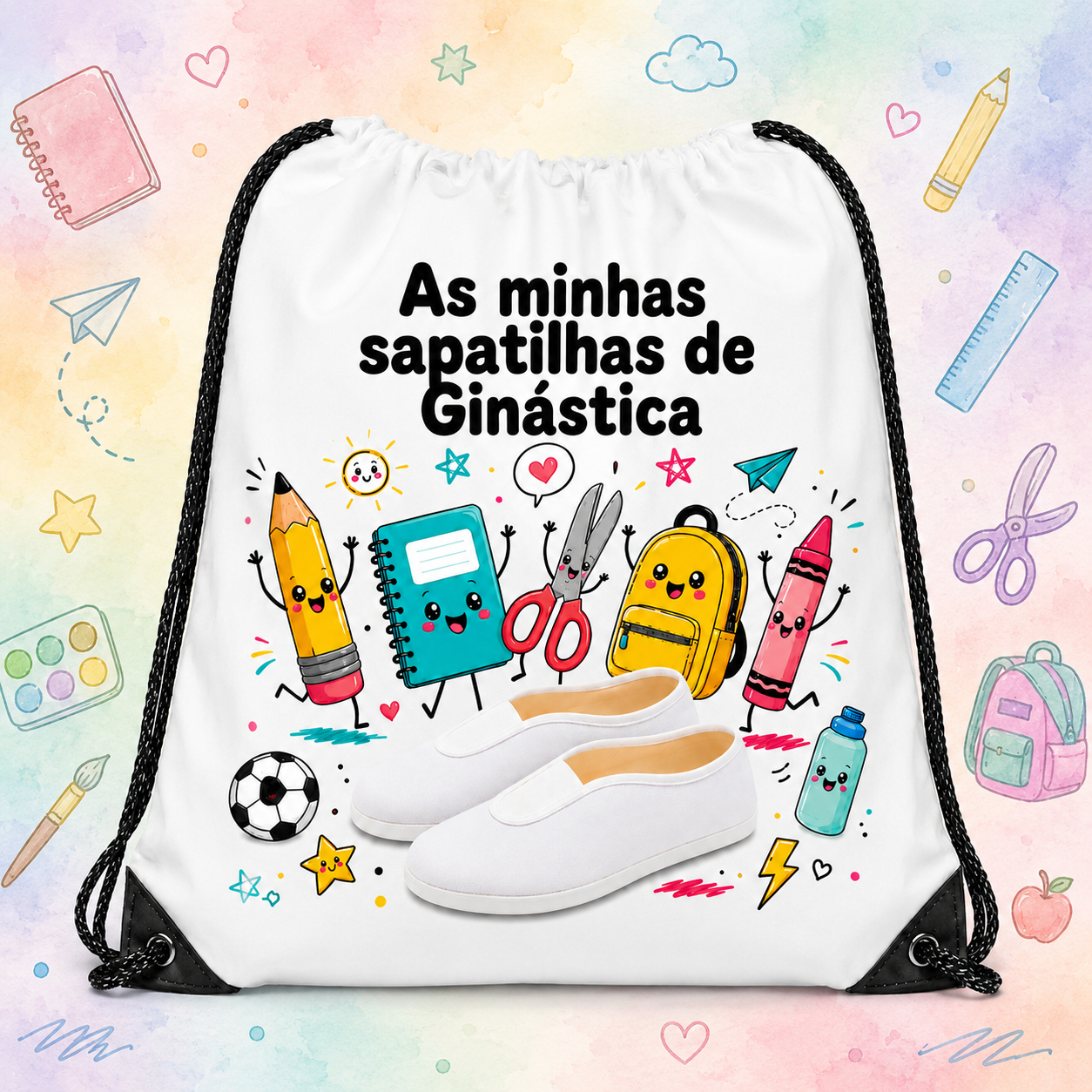 Saco I Mochila para as sapatilhas de Ginástica
