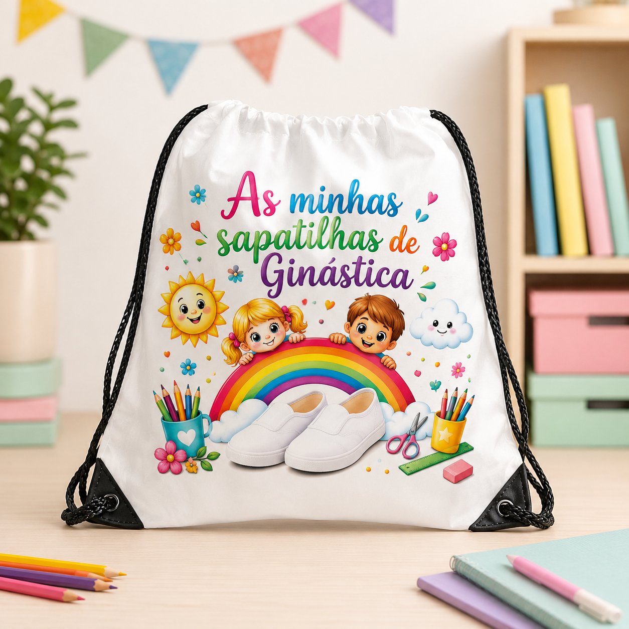 Saco I Mochila para as sapatilhas de Ginástica