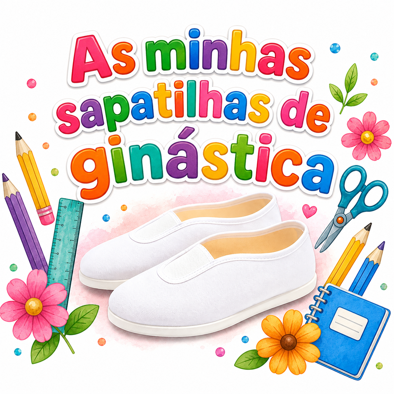 Saco I Mochila para as sapatilhas de Ginástica