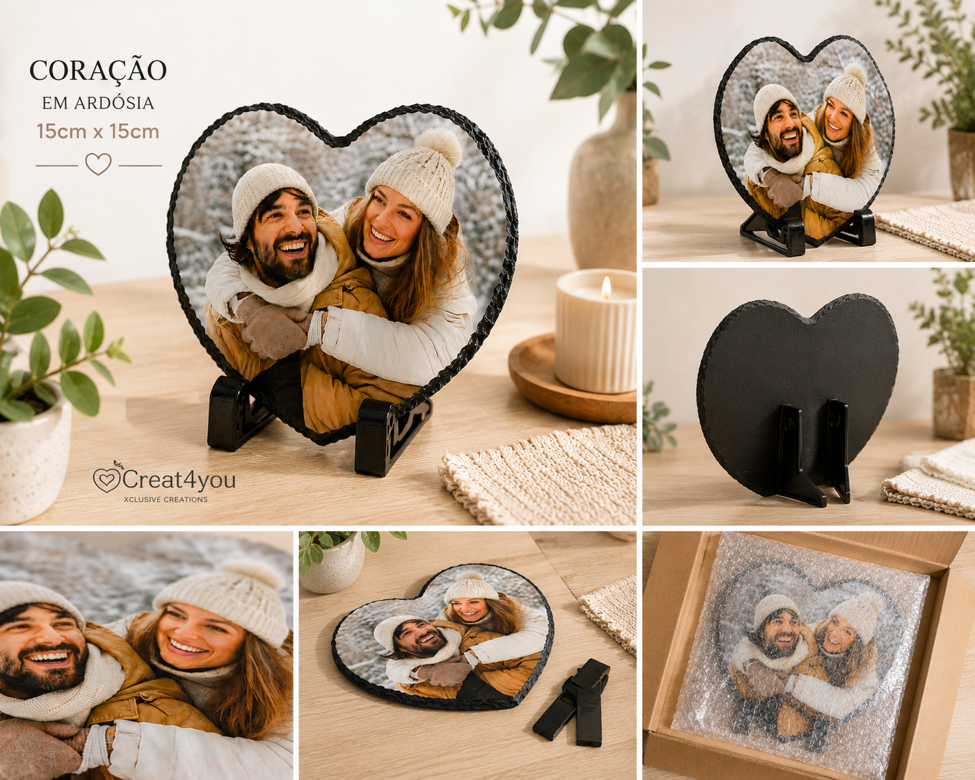 Quadro em Ardósia Personalizado | Cria Memórias Únicas