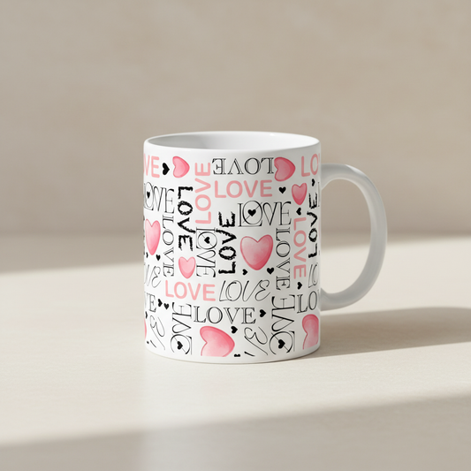 Mockup Caneca Love Pattern