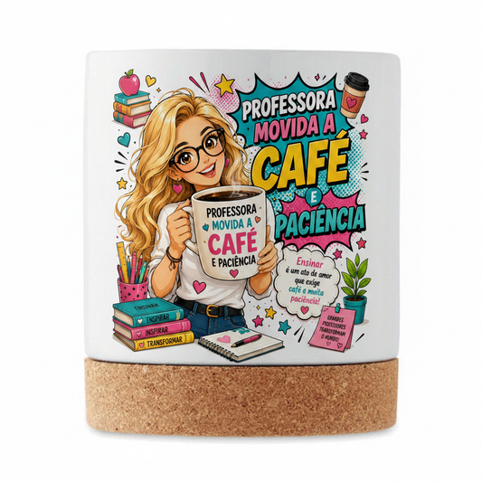 Mockup Caneca Professora - Design Maior